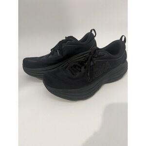 Hoka One One Bondi 8 Mens Running Shoes Black 1127955 BBLC X-Wide Size 12 4E
